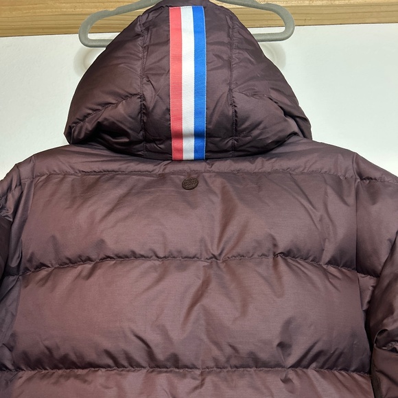 NWT FOURLAPS COVER DOWN JACKET IN COLOR FUDGE - Picture 4 of 5
